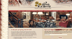 Desktop Screenshot of abreathofspring.com